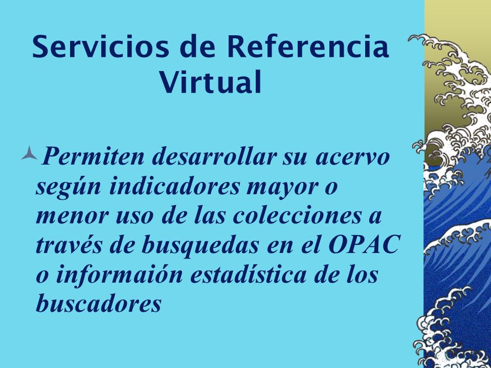 Servicios de Referencia Virtual