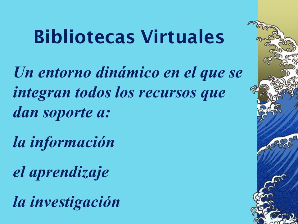 Bibliotecas Virtuales