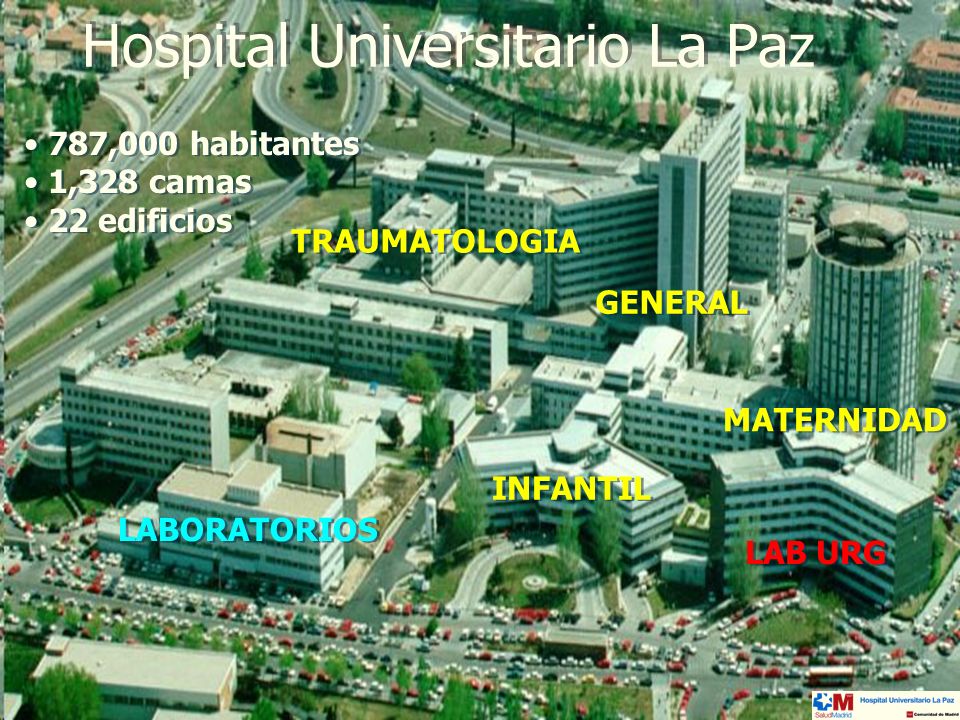 Hospital Universitario La Paz: laboratorio de urgencias