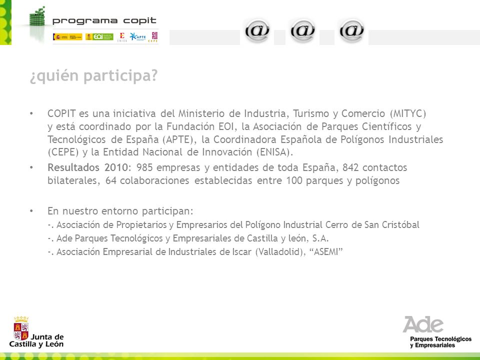 ¿quién participa