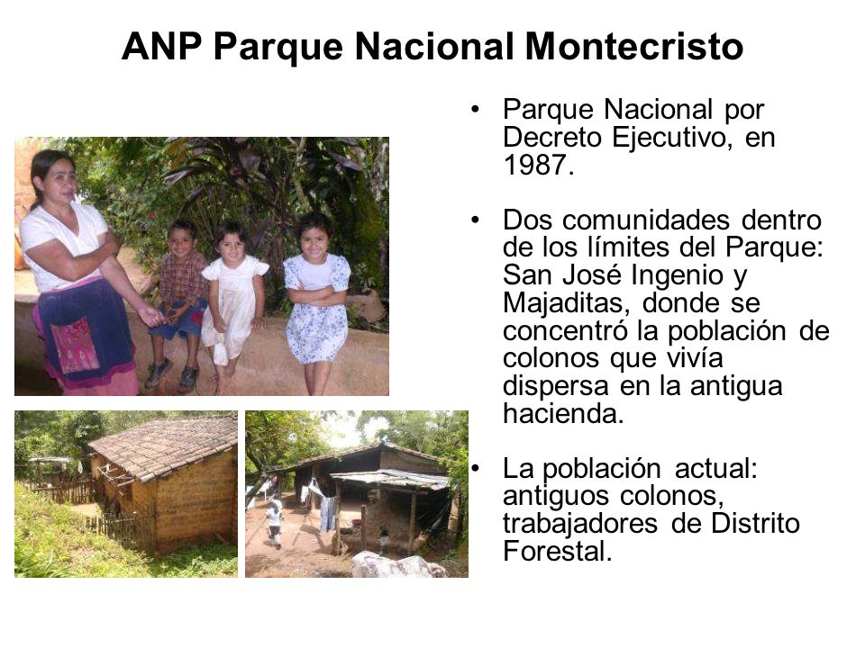 ANP Parque Nacional Montecristo