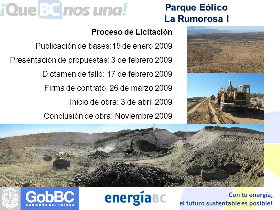 Parque Eólico La Rumorosa I