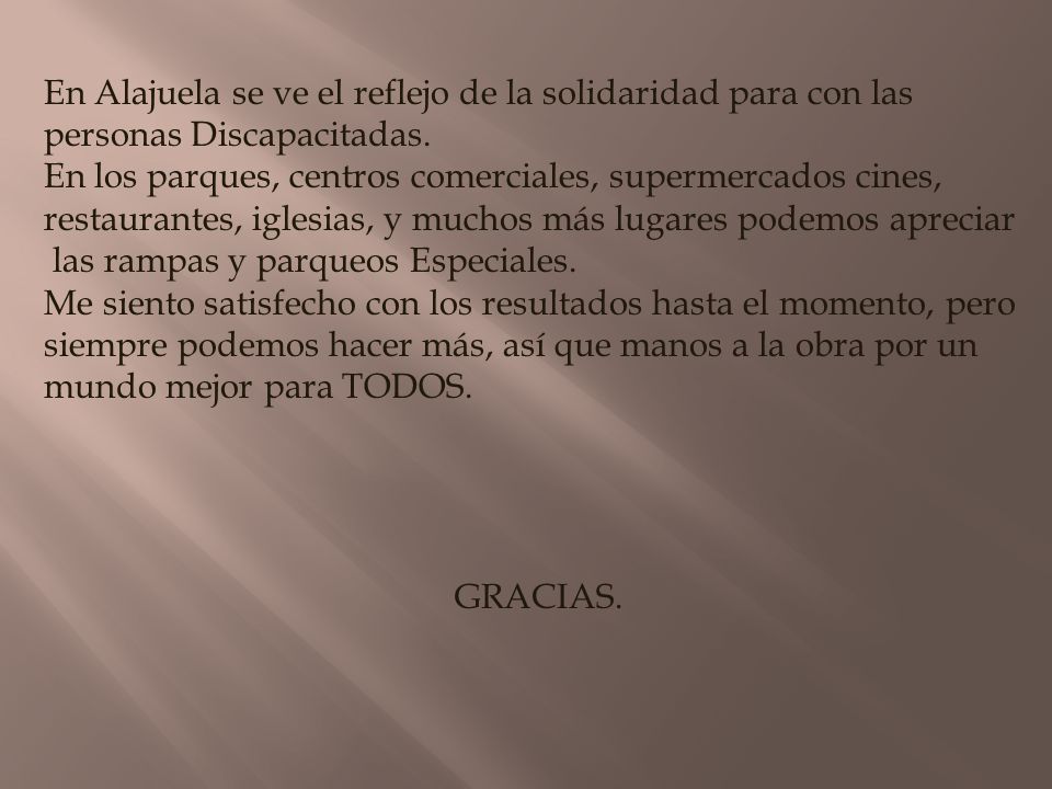 En Alajuela se ve el reflejo de la solidaridad para con las
