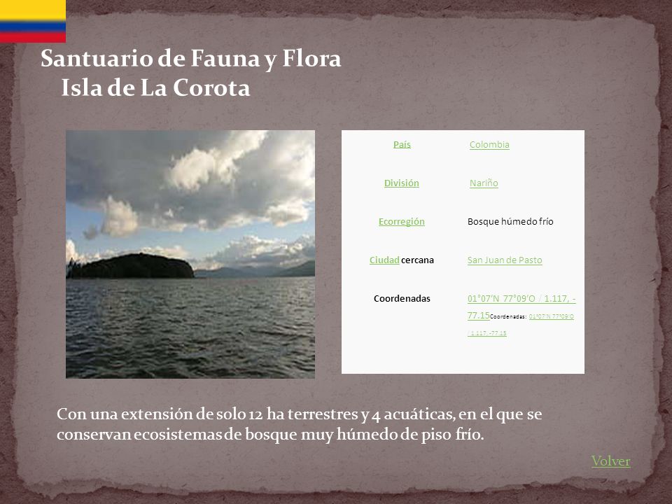 Santuario de Fauna y Flora Isla de La Corota
