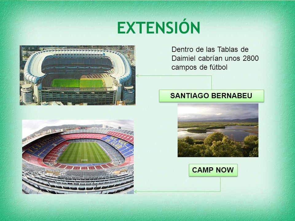 EXTENSIÓN Dentro de las Tablas de Daimiel cabrían unos 2800 campos de fútbol.