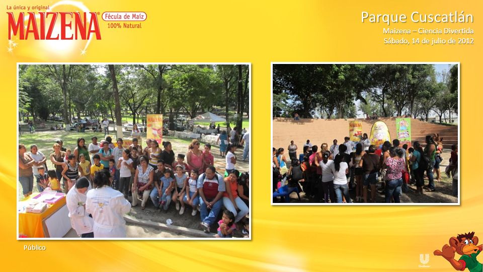 Maizena – Ciencia Divertida Sábado, 14 de julio de 2012