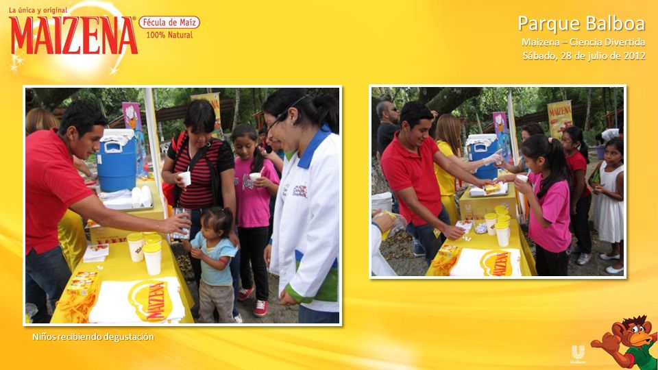 Maizena – Ciencia Divertida Sábado, 28 de julio de 2012