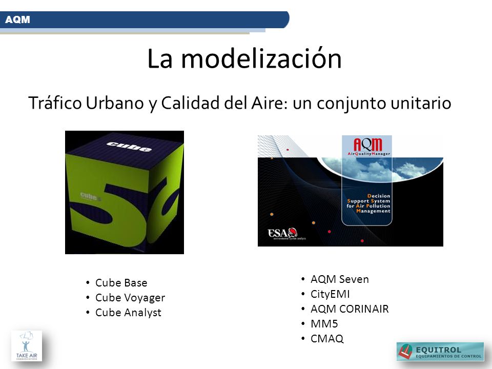 AQM La modelización. Tráfico Urbano y Calidad del Aire: un conjunto unitario. AQM Seven. CityEMI.