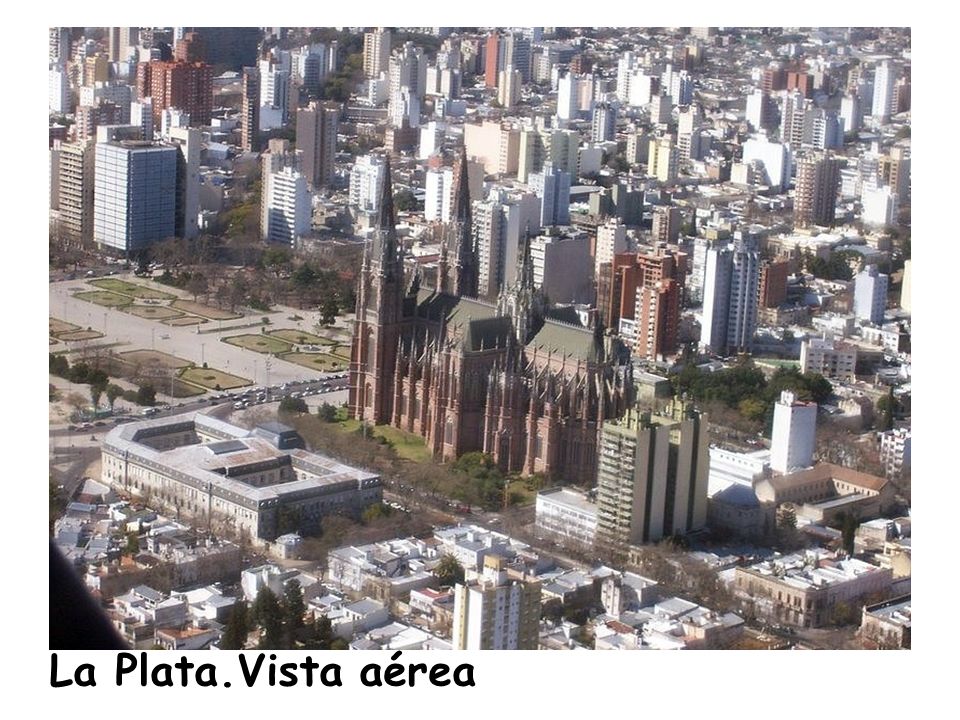 La Plata.Vista aérea