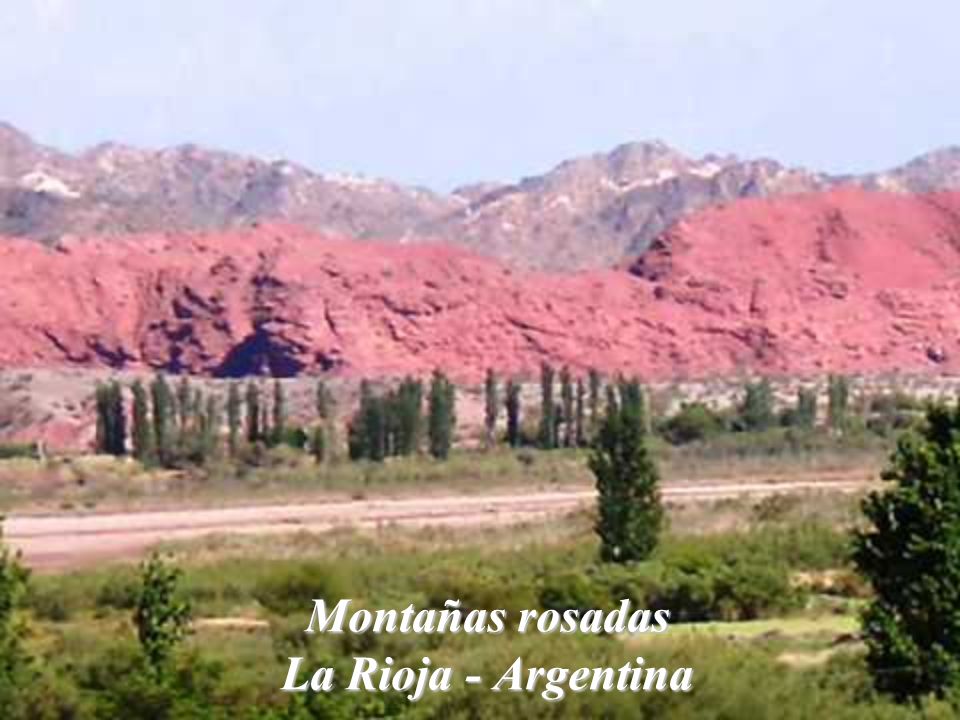 Montañas rosadas La Rioja - Argentina