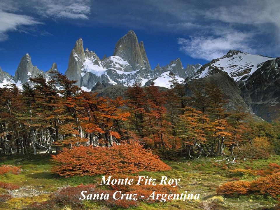 Monte Fitz Roy Santa Cruz - Argentina
