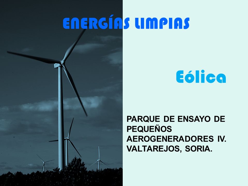 Eólica ENERGÍAS LIMPIAS