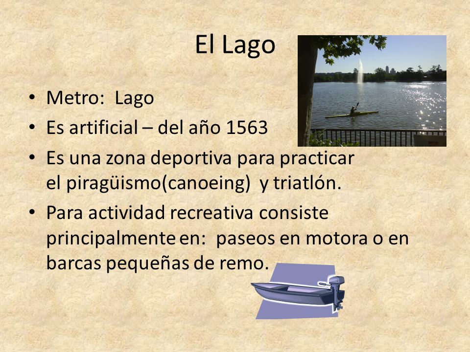 El Lago Metro: Lago Es artificial – del año 1563