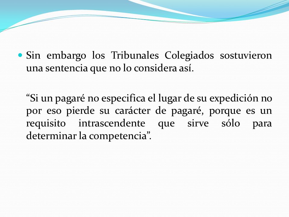 Sin embargo los Tribunales Colegiados sostuvieron una sentencia que no lo considera así.