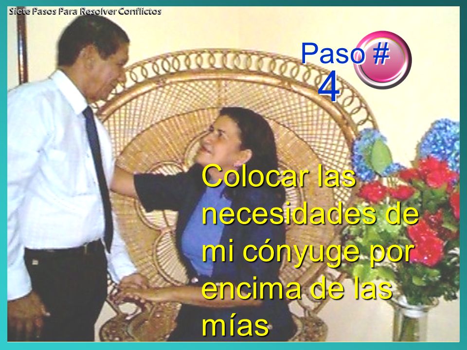 Colocar las necesidades de mi cónyuge por encima de las mías