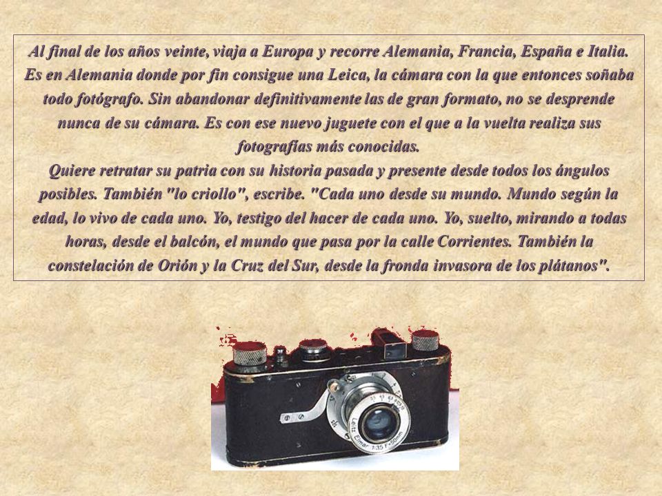 Al final de los años veinte, viaja a Europa y recorre Alemania, Francia, España e Italia.