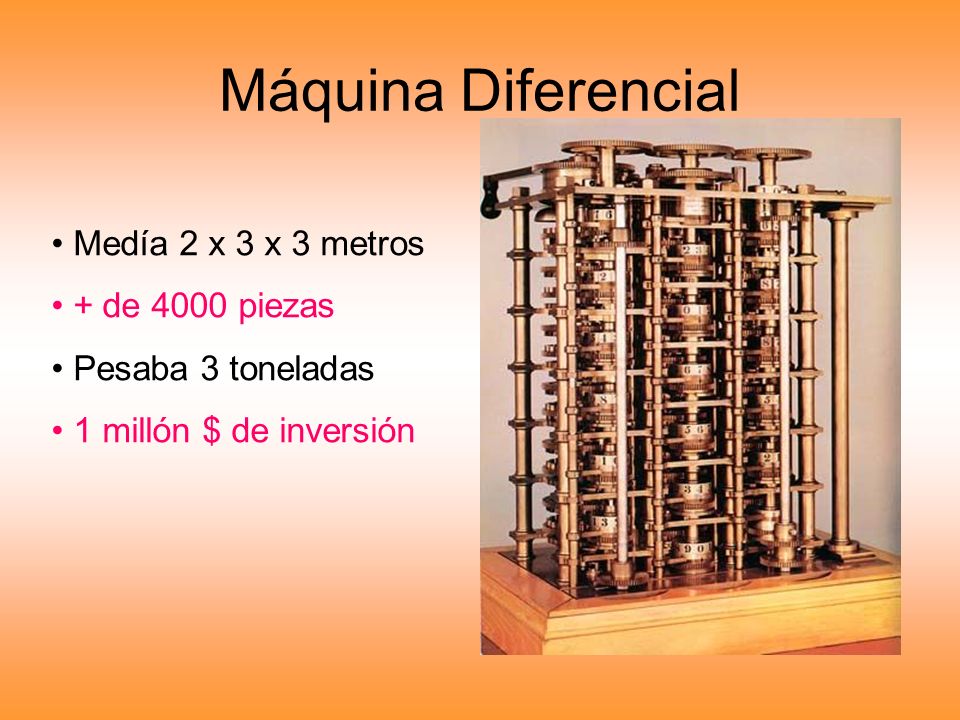 Máquina Diferencial Medía 2 x 3 x 3 metros + de 4000 piezas