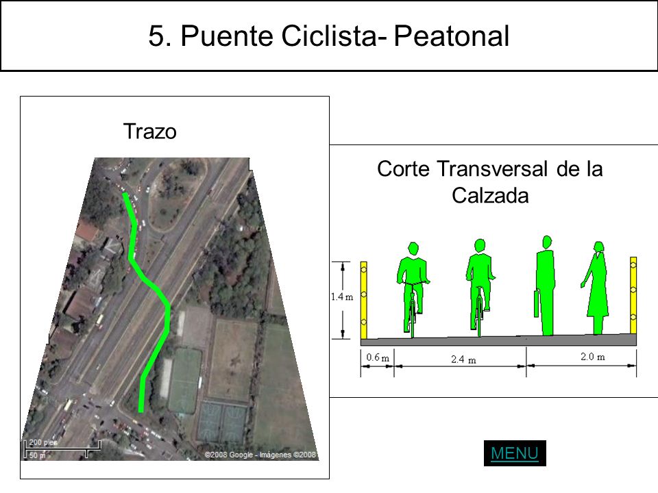 5. Puente Ciclista- Peatonal
