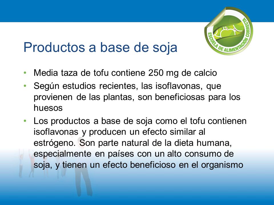 Productos a base de soja