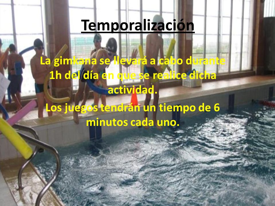 Los juegos tendrán un tiempo de 6 minutos cada uno.