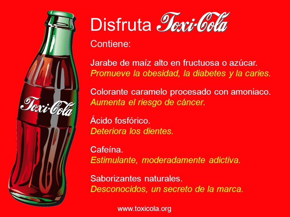 Disfruta Contiene: Jarabe de maíz alto en fructuosa o azúcar.