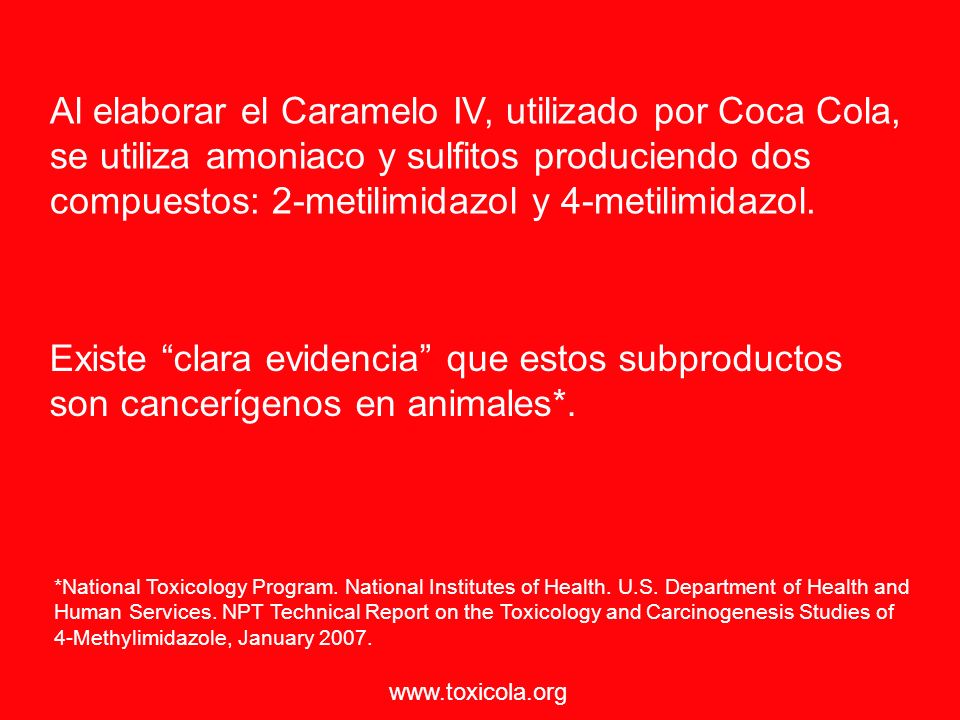Existe clara evidencia que estos subproductos