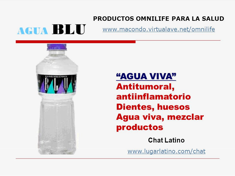 PRODUCTOS OMNILIFE PARA LA SALUD