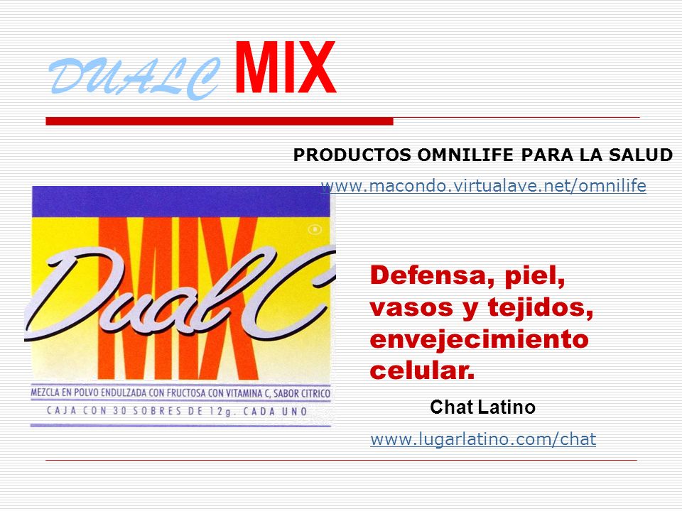 PRODUCTOS OMNILIFE PARA LA SALUD