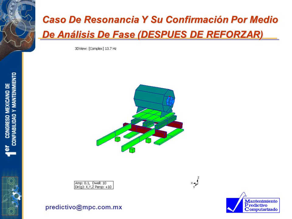 Caso De Resonancia Y Su Confirmación Por Medio De Análisis De Fase (DESPUES DE REFORZAR)