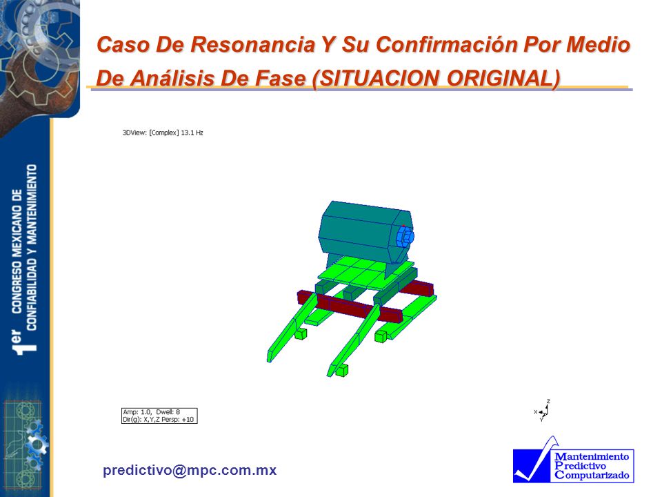 Caso De Resonancia Y Su Confirmación Por Medio De Análisis De Fase (SITUACION ORIGINAL)