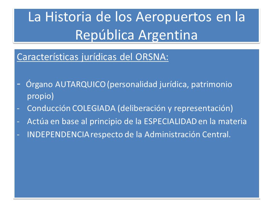 La Historia de los Aeropuertos en la República Argentina