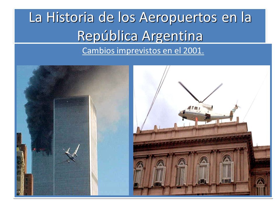 La Historia de los Aeropuertos en la República Argentina