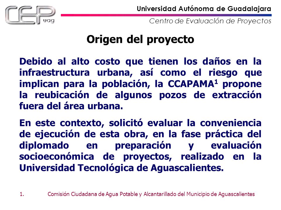 Origen del proyecto