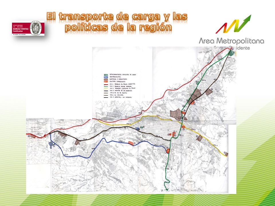 El transporte de carga y las políticas de la región