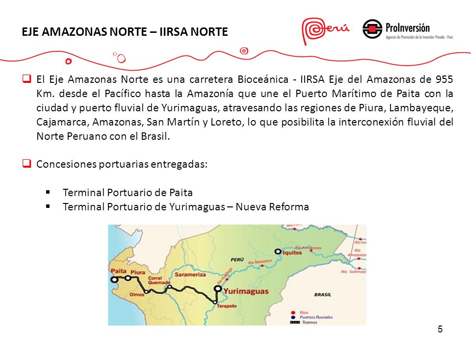EJE AMAZONAS NORTE – IIRSA NORTE