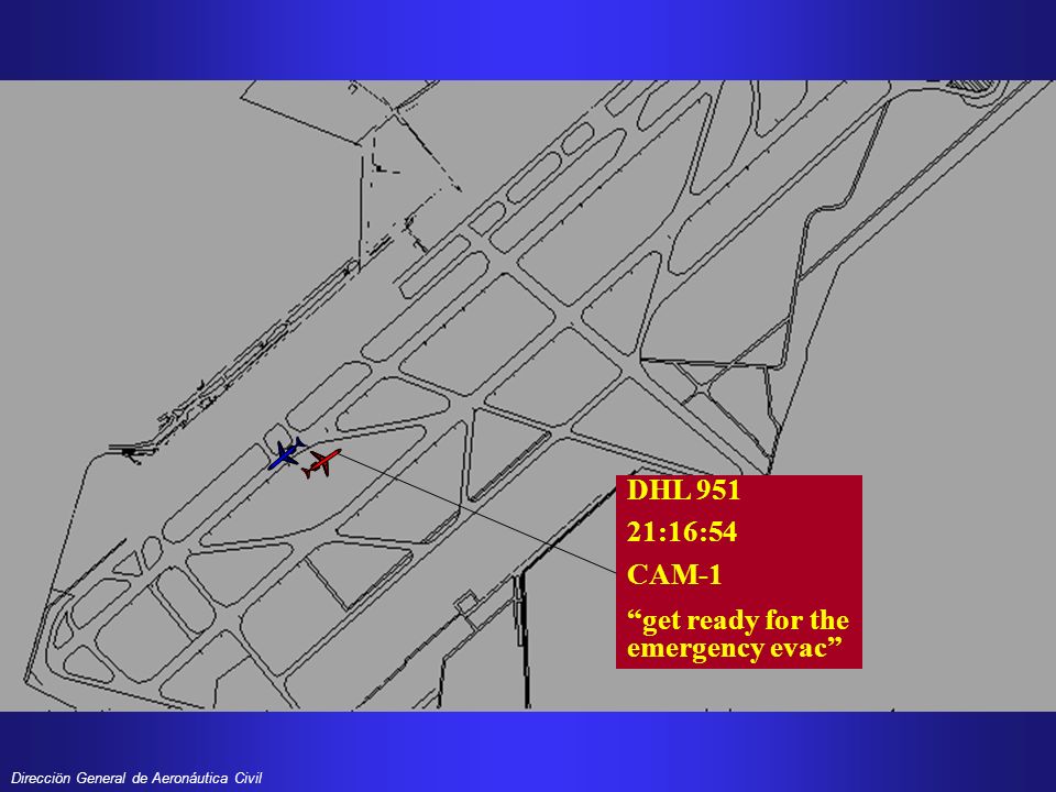 DHL :16:54 CAM-1 get ready for the emergency evac