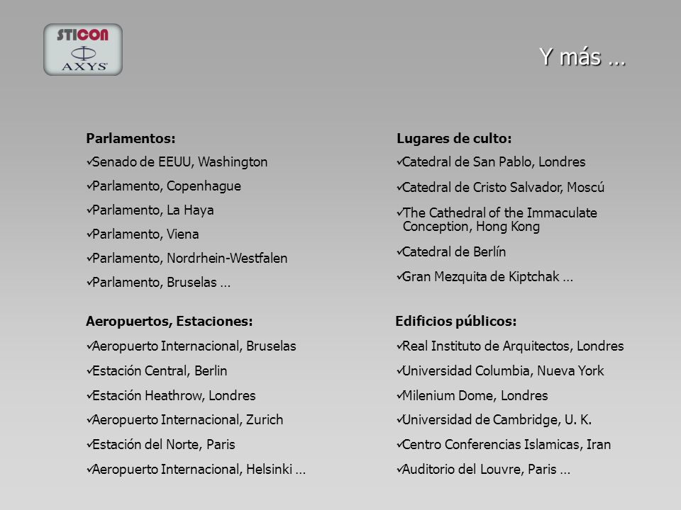 Y más … Parlamentos: Lugares de culto: Senado de EEUU, Washington