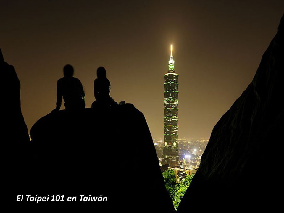 El Taipei 101 en Taiwán