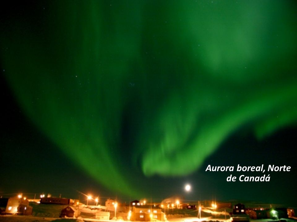 Aurora boreal, Norte de Canadá