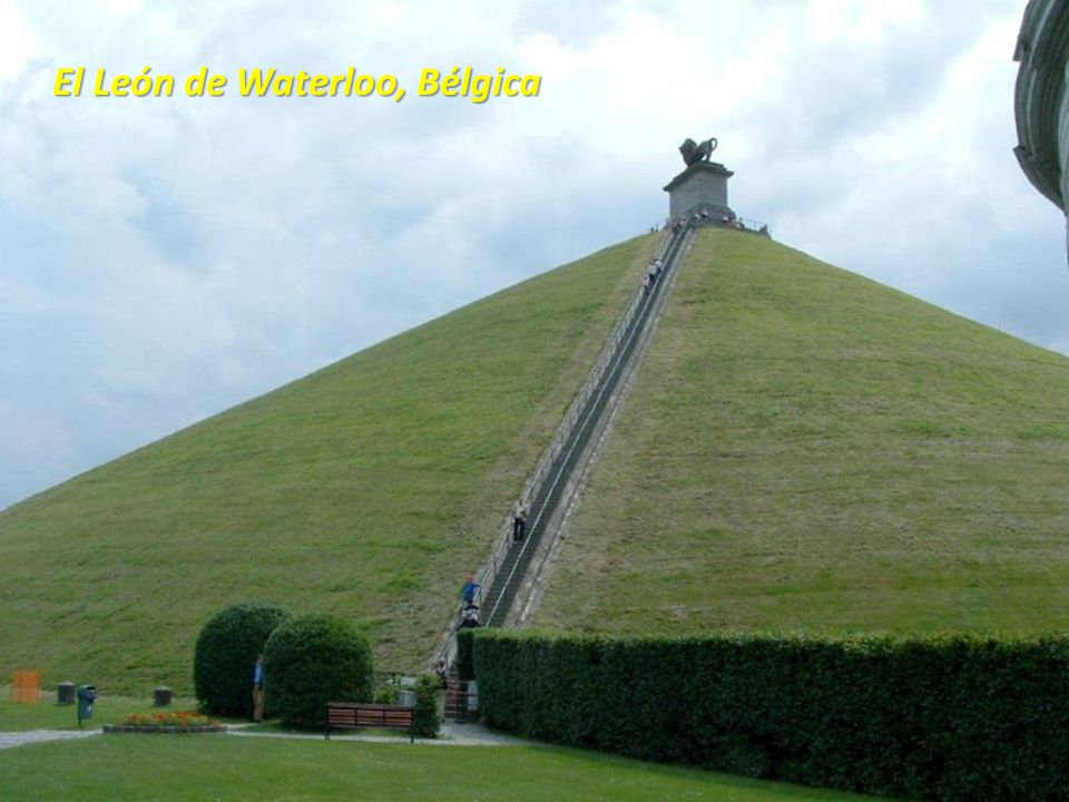 El León de Waterloo, Bélgica