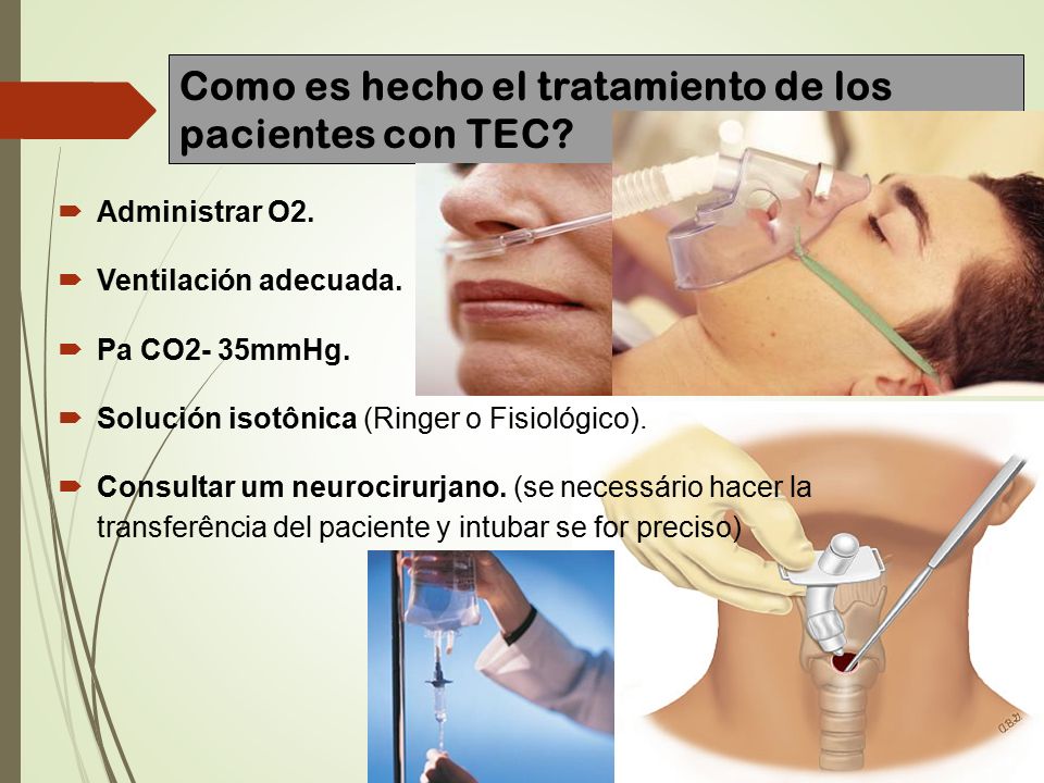 . Como es hecho el tratamiento de los pacientes con TEC