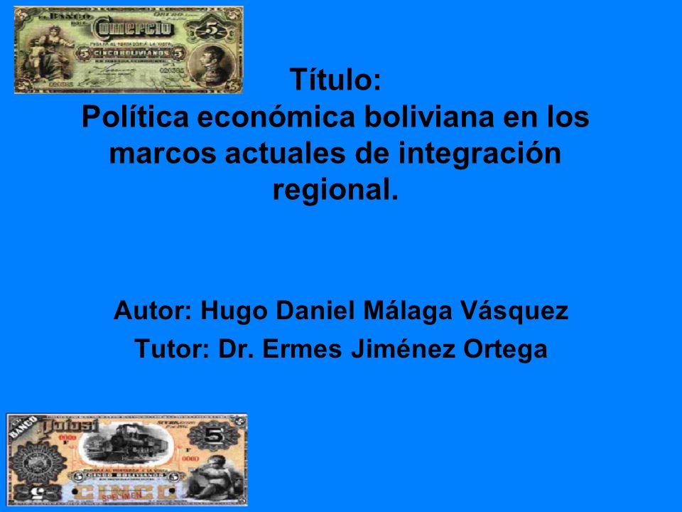 Autor: Hugo Daniel Málaga Vásquez Tutor: Dr. Ermes Jiménez Ortega