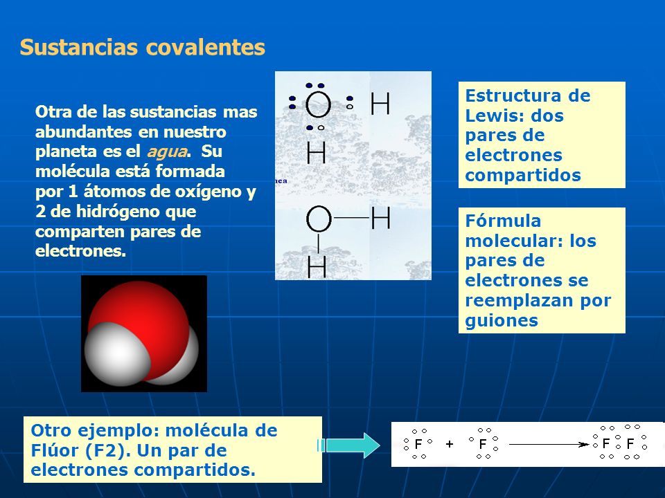 Sustancias covalentes