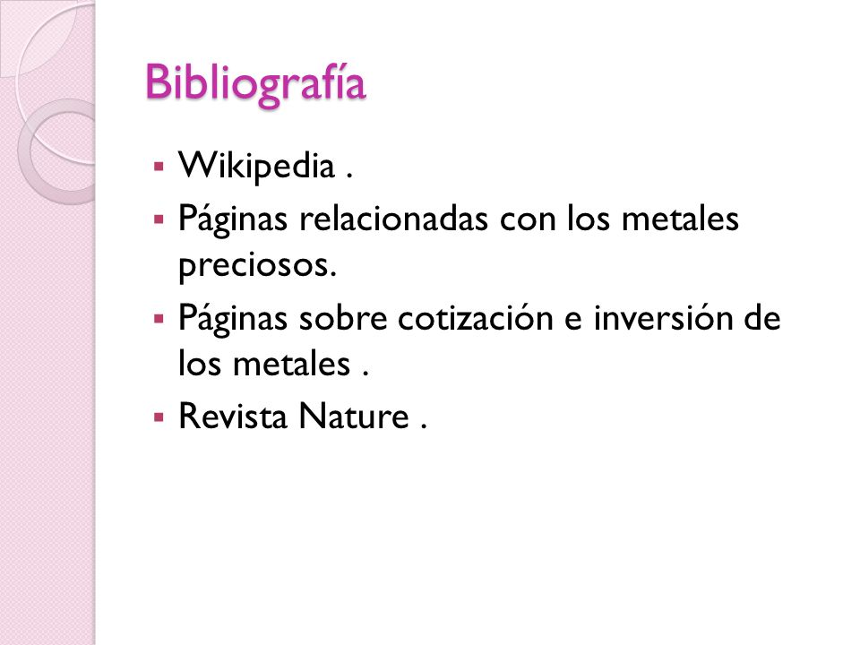 Bibliografía Wikipedia .