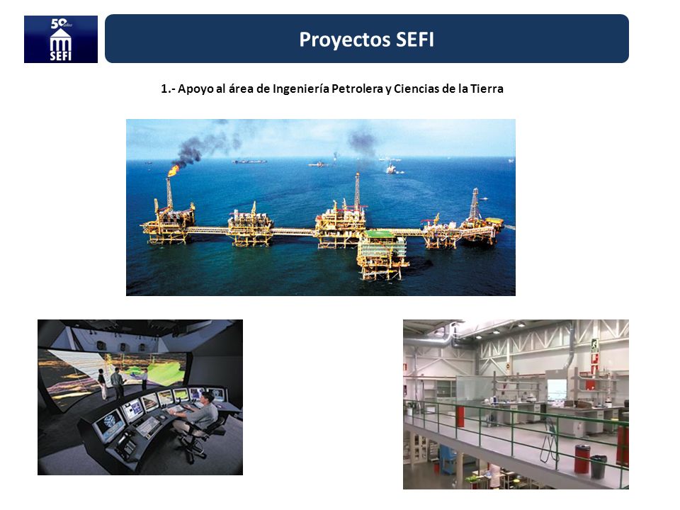1.- Apoyo al área de Ingeniería Petrolera y Ciencias de la Tierra