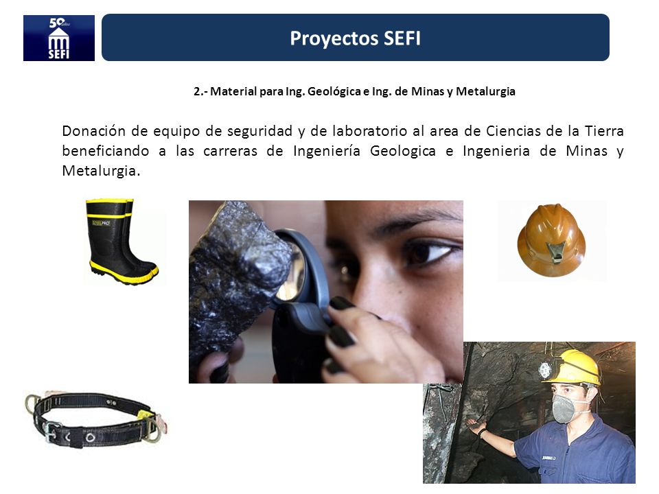 2.- Material para Ing. Geológica e Ing. de Minas y Metalurgia
