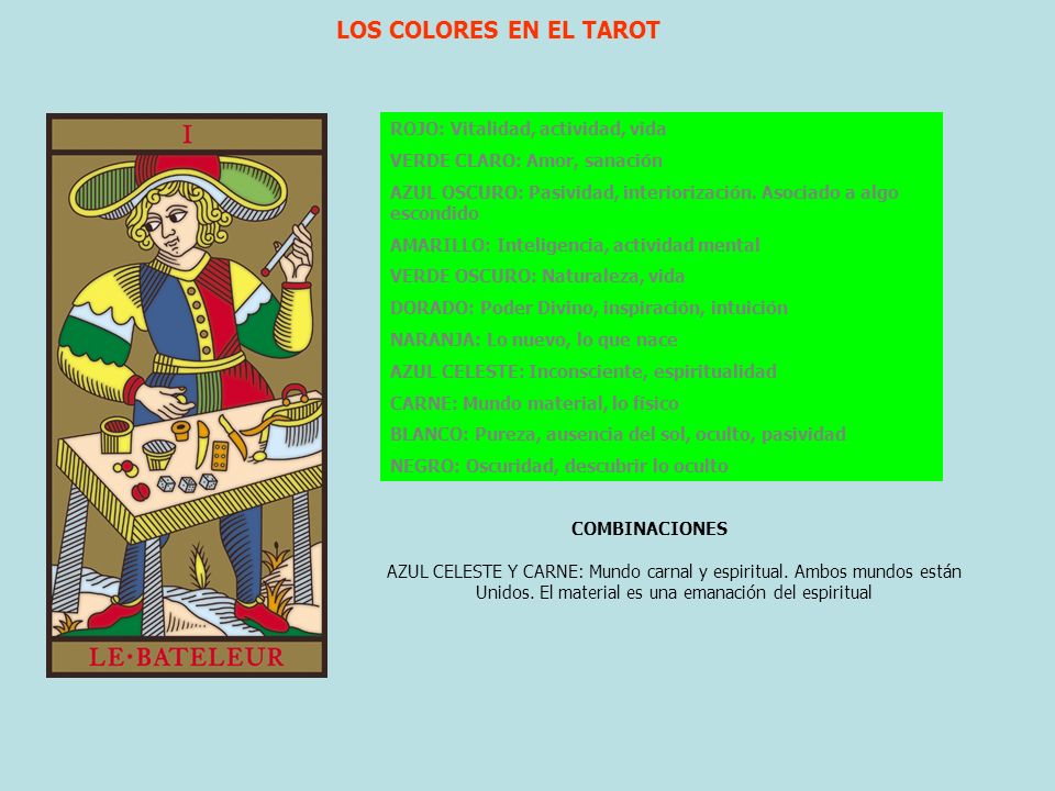 LOS COLORES EN EL TAROT ROJO: Vitalidad, actividad, vida