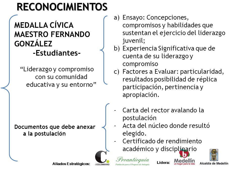 Liderazgo y compromiso con su comunidad educativa y su entorno
