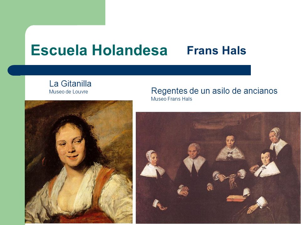 Escuela Holandesa Frans Hals La Gitanilla