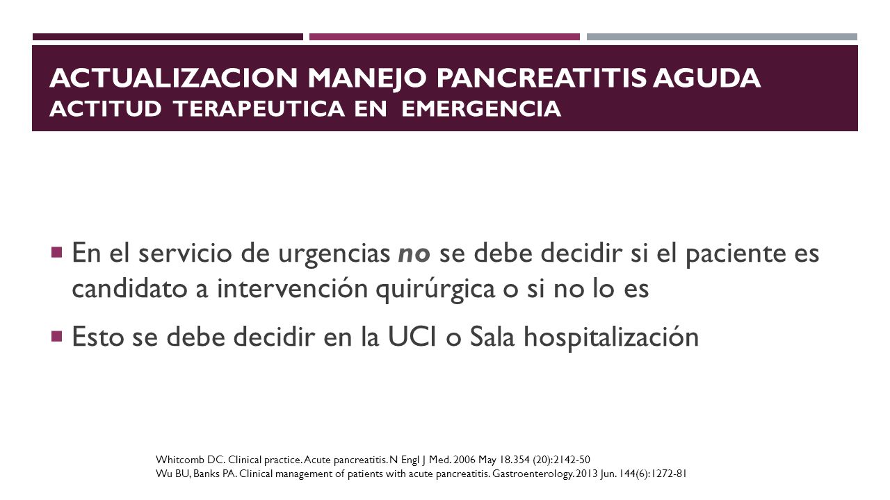 Esto se debe decidir en la UCI o Sala hospitalización